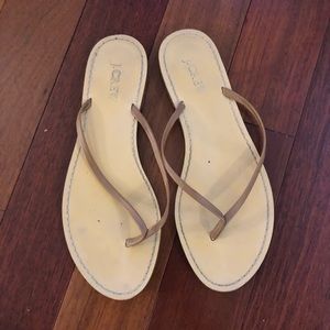 J Crew Flip Flops